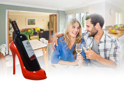 Creative High-heeled Shoes Wine Rack Home Living Room Table Decorations Ornaments To Send Friends Gifts Living Room Decoration