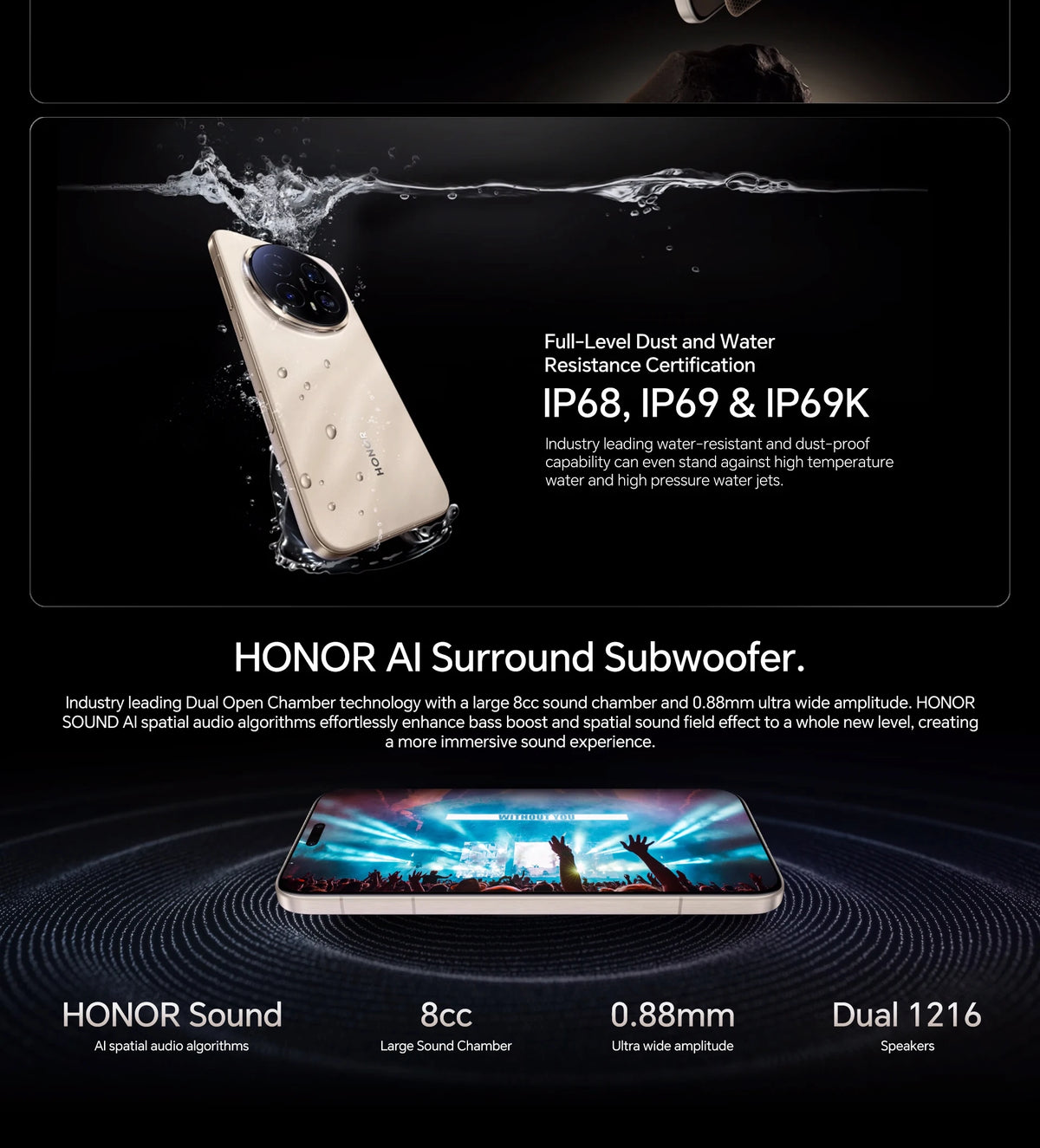 HONOR Magic 8 Pro 5G EU Version Smartphone Snapdragon 8 Elite Gen 5 200MP AIMAGE 6270mAh 100W 6.71''OLED NFC ESIM Honor