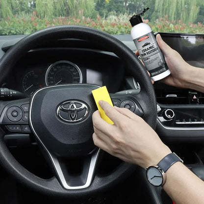 Hydroshine Ceramic Trim Restorer Car Plastic Leather Rubber Restorer Auto Polish And Repair Coating Renovator Refurbish Agent