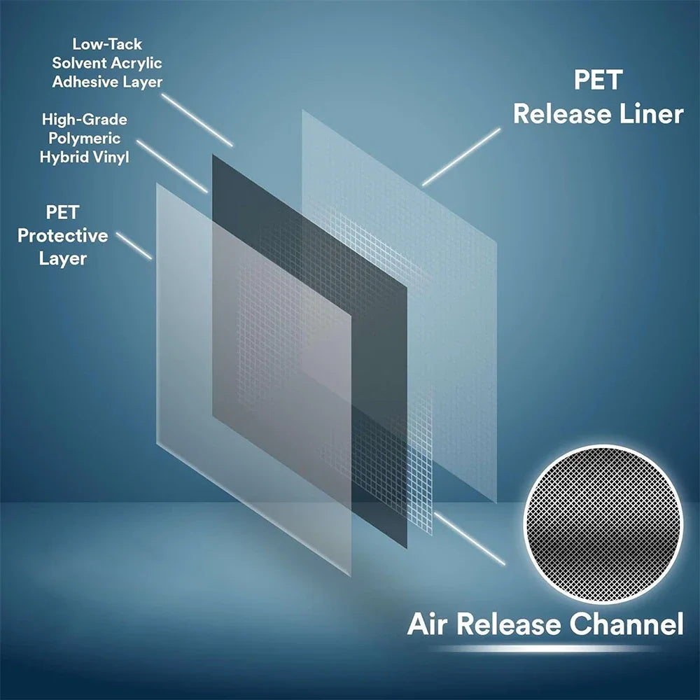 Matte Black Car Wrapping Vinyl Film Bubble Free Sticker Auto Motorcycle Body Wrapping Film Self-adhesive Vinyl Car Accessories