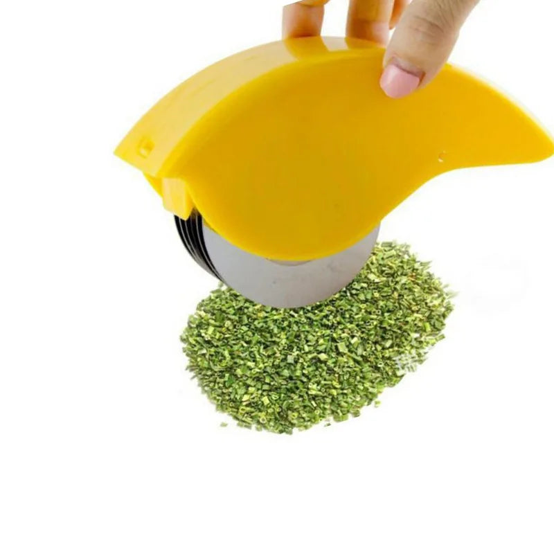 1pc- Creative Hopper Kitchen Cut Onion Garlic Cutter Wire Cutter Vegetable Cutter Kitchen Accessories Gadgets
