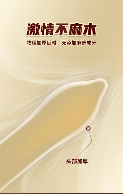Delayed Ejaculation Condoms 7 Times Reduce Sensitivity  For Men Ultra Thick 0.07mm Thicker Condom Penis Cock Sleeves Sex Toys