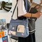 Nylon Waterproof Canvas Women Handbags Shoulder Bag Japanese Ladies Messenger Bag Student School Crossbody Bags for Girl Satchel