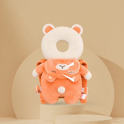 AIBEDILA Toddler Baby Head Protector Newborn Headrest Security Pillows Backpack Cartoon Kids Safe Learn to Walk Support Cushion