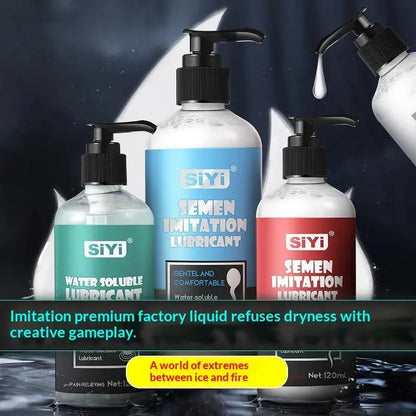 Lube Pump Bottle 500ml Water Based Cooling and Heating Sensations for a Comfortable Intimate Experience
