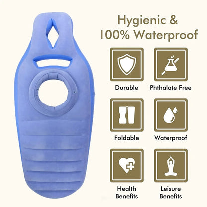 Inflatable Mattress Pregnancy Pillow O-type Yoga Mat Maternity Body Bed Pillow Sleeping Mat Body Bed Pillow Sleep With Air Pump