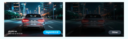 DDPAI M2 2K Dash Cam 330° Rotatable Car DVR with Smart Voice Control Night Vision Support 24H Parking Monitor