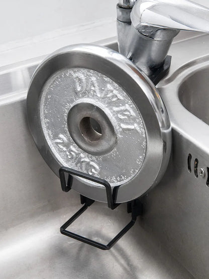 Durable Sink Caddy Sink Sponge Holder Small Kitchen Bathroom Metal Organizer Liquid Dish Drainer Faucet Rack Shower Convenient