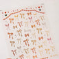 5D Pink White Black Bowknot Ribbon Pearl Sweet Bow Nail Sticker Adhesive Nail Art Decoration Parts Stickers Manicure Decals