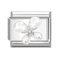 New Shiny Zircon Heart Butterfly Flower Star Bow Italian Charm Links Fit 9MM Stainless Steel Bracelet Girls' DIY Making Gift