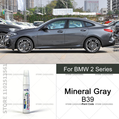 Car Paint Repair Pen Touch Up Scratch Remover DIY Auto Accessories Alpine White 300 Black Blue Gray For 2013-2025 BMW 2 Series