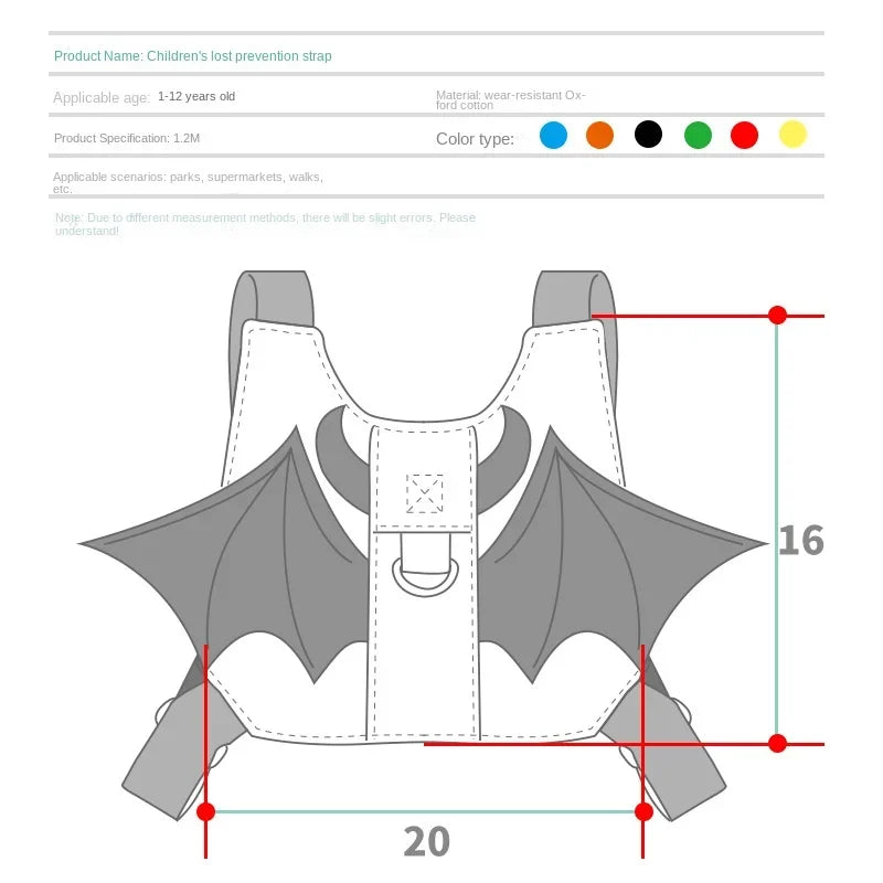 Baby Safety Walking Harness Belt Child Reins Aid Toddler Kids Strap Belt Outdoor Keep Harnesser Anti Lost Line