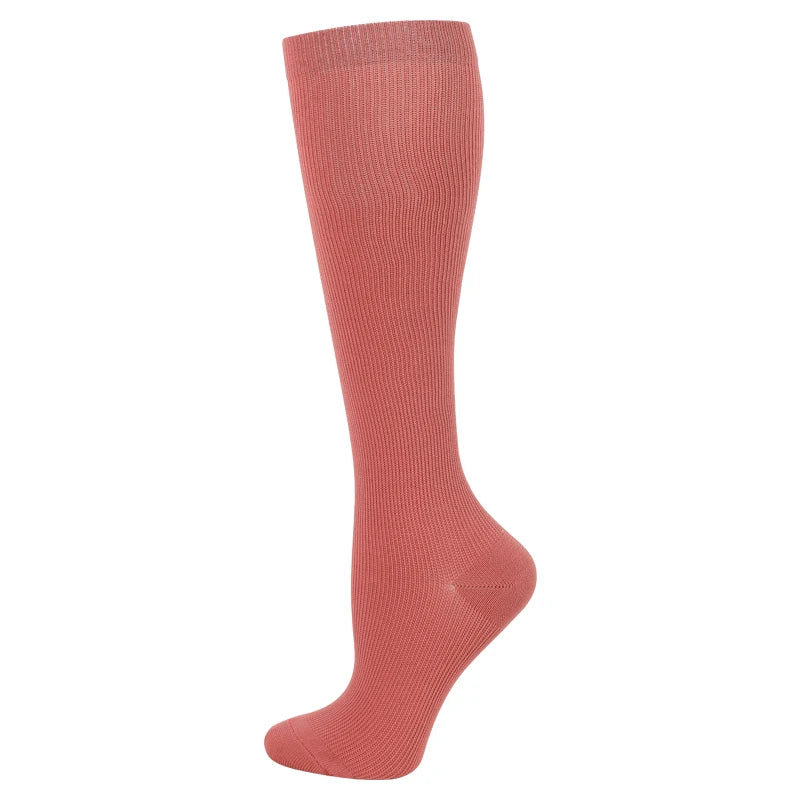 Compression Socks Running Sports Socks Medical Nursing 20-30mmhg for Flight Travel Pregnancy Edema Diabetes Varicose Veins Socks