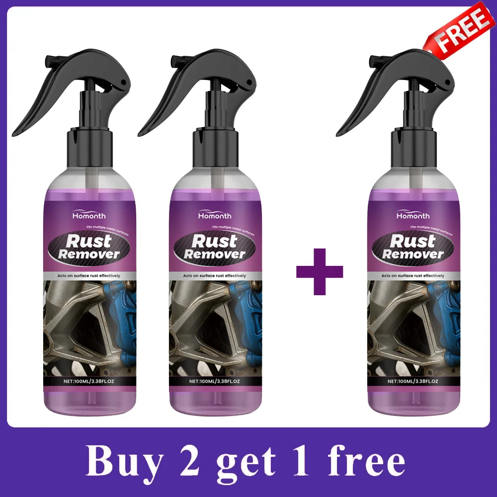 New Universal Rust Remover Spray Powerful Formula Efficient Prevents Re Rusting Fast Cleaning for Ships Cars