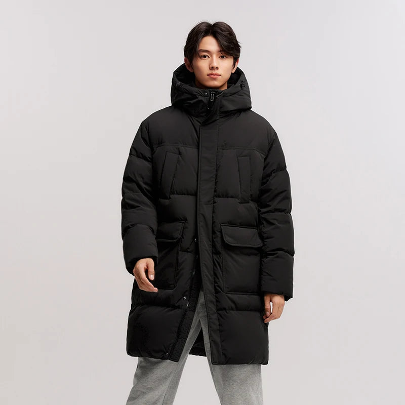 Semir Down Jacket Men 2026 New Waterproof Thick Outerwear Long Length Winter Clothing Couple