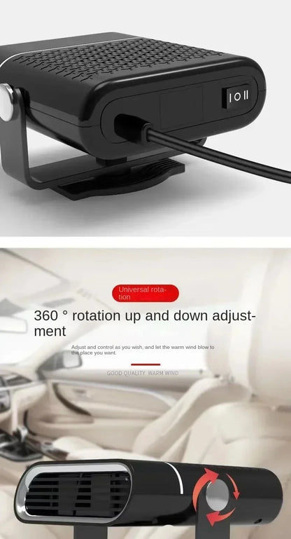 4 in 1 Car Heater Fan 12V/24V 150W Car Heater Electric Cooling Heating Auto Windshield Defroster Defogging Demister Webasto