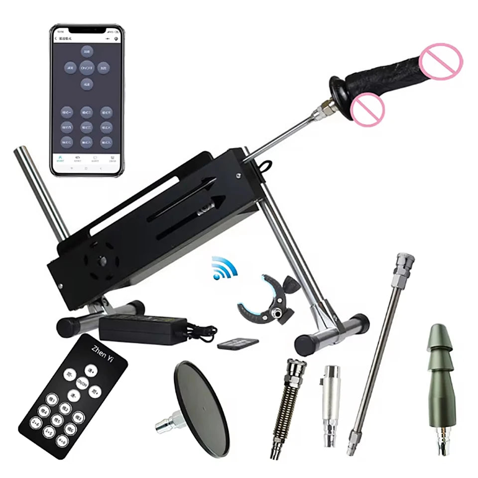 F21S-200W Powerful Sex Machine F21S Automatic Masturbation Toy with Dildo Attachments Wireless/Wired Control App Compatible for Men And Women