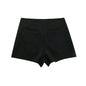 MUJER 2025 Black Mini Skirt Shorts Woman Fashion Asymmetric Skort For Women High Waist Short Skirts Woman Summer Casual Shorts