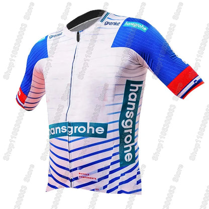 Boraful Hansgrohe 2026 Primož Roglič Cycling Jersey Set Slovenia Clothing Men's Kit Road Bike Shirts Suit Bicycle Bib Shorts M