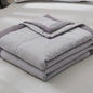 New Double Sided Cooling Blanket Cold Effect Skin-Friendly Conditioning Quilt Breathable Solid Color Cooler Quilt Spring Summer