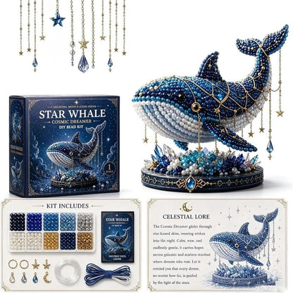 3D Design Animal Guardian Beading Kit Animal Shape Handmade DIY Beadwork Craft Kit Material Package with Colorful Beads
