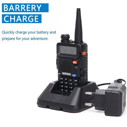 1/2PCS Baofeng UV 5R 5W 8W Walkie Talkie Portable Ham CB Radio Dual Band VHF UHF FM Transceiver Two Way Radio UV82 S9 K5 Plus