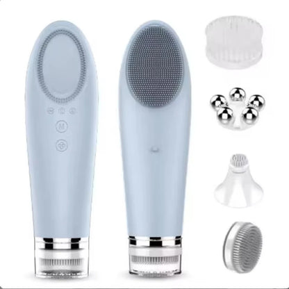 Beauty Massage Tool for Face and Neck Facial Tool Metal Rolling Head Facial Clean and Massage Roller