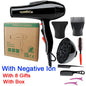 For Hairdresser and Hair Salon Long Wire EU Plug Real 2300W Power Professional Blow Dryer Salon Hair Dryer Hairdryer