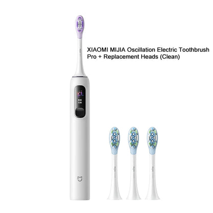 MIJIA Oscillation Electric Toothbrush Pro,Smart 4 Modes,IPX8 Waterproof Sonic Vibration Toothbrushes,180-day Battery Life