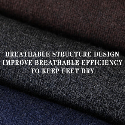 Wool Warm Five-finger Socks Comfortable Business Men's Toe Socks Sports Breathable Sweat Deodorant Solid Color Sock Male