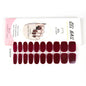 16/22 Tips Semi Cured Gel Nail Stickers for UV Lamp Designer Adhesive Nail Gel Wraps DIY Long-lasting  Nail Decoration