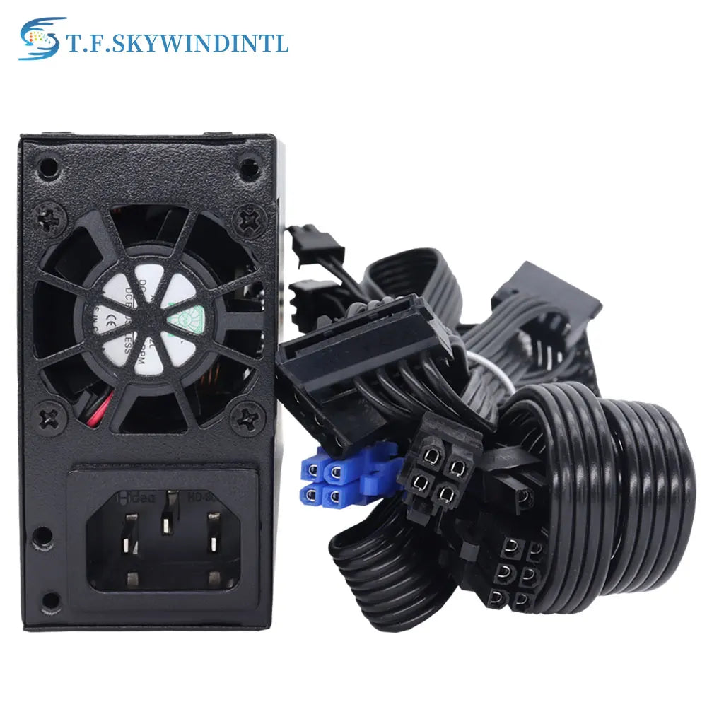 Flex 600W Modular Power Supply Small 1U Computer PSU Flex-ATX 500W for ITX mini PC Active PFC For POS AIO desktop 110V 220V