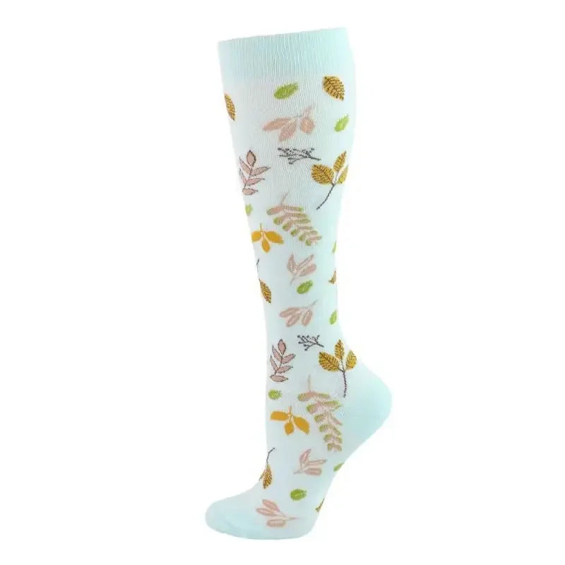 New Men Women Compression Socks for Leggings Running Marathon Pressure Soccer Adult Socks Network Red Pressure Nurse Men Socks