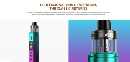Original VOOPOO Drag X2 Kit 80W DTL Vape fit 18650 Battery 5ML PnP X Pod Cartridge PnP X Coil Electronic Cigarette Vaporizer