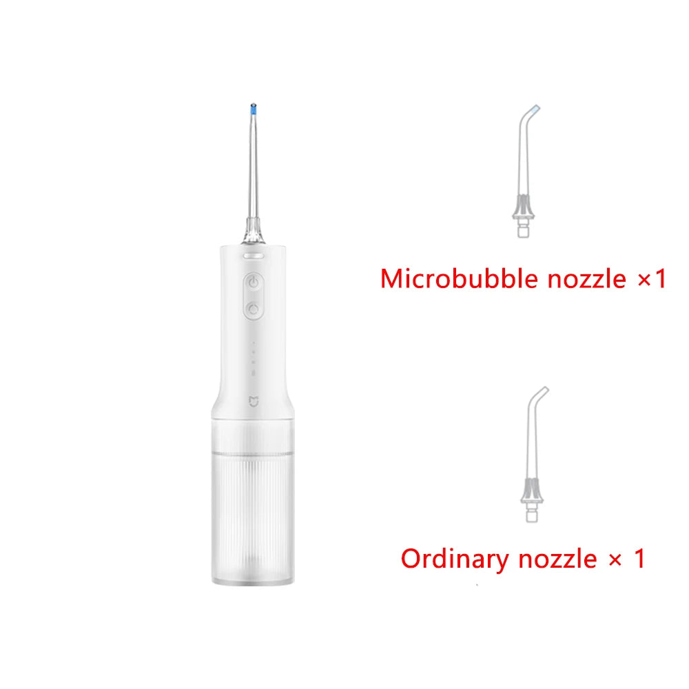 XIAOMI MIJIA MEO705 Portable Oral Irrigator Dental Teeth Whitening Flosser Bucal Tooth Cleaner Waterpulse Water Thread for Teeth