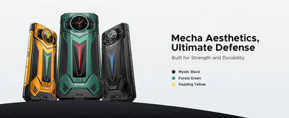 Phone robust DOOGEE S200 Ultra 5G AI 6,72 "Dimensity 7400 48 Go RAM (12 36) 1 To ROM battery 11000 mAh Android 15 NFC Smar
