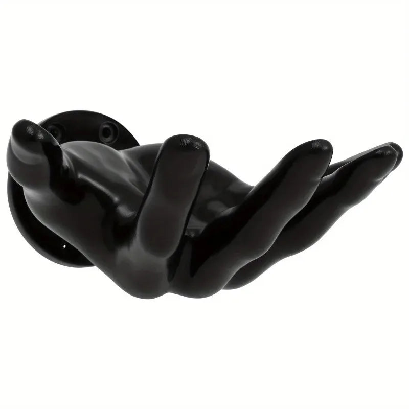 Wall-Mounted Ball Holder Hand Palm Shaped Wall Shelves Display Storage Rack for Basketball Soccer Volleyball Home Decor Crafts