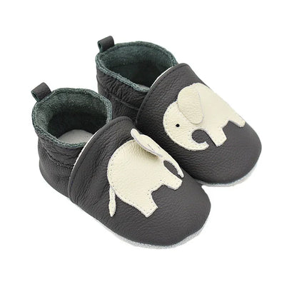 Toddle Baby Shoes Newborn Infant Shoe Boys Girls Soft Genuine First Walkers Baby Moccasins 0-24Months Cowhide Bottom Skid-Proof