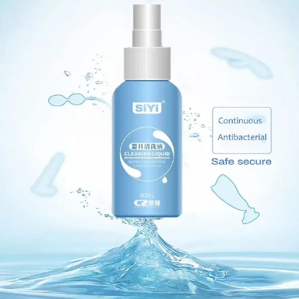 1-4pcs Anti-bacterial Sex Toy Cleaner Disinfection Liquid for Vibrator Body Safe Cleaning Spray Bottle Sex Products
