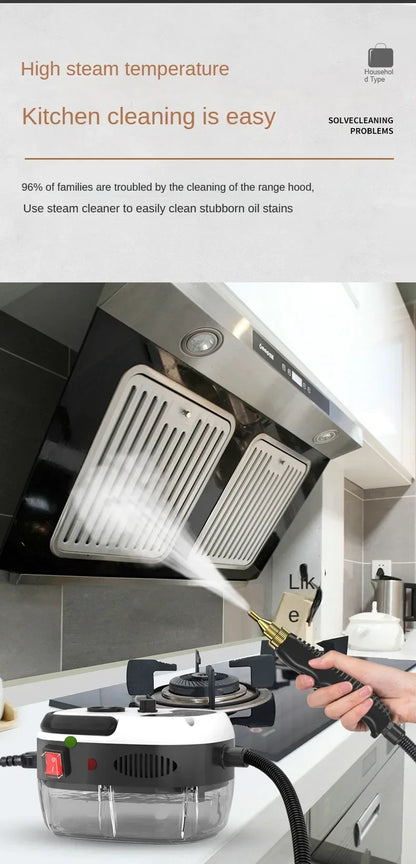 Steam Cleaners High Temperature and Pressure handhold Steam Air conditioners tool Hood Car Steam Clean 2500W