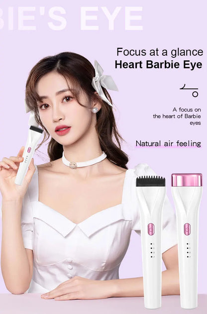Heated Eyelash Curler Electric 3Modes Eye Lashes Eyelash Grafting Long Lasting Makeup Tools