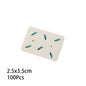 50/100Pcs 5x4cm Earring Cards Cardboard Labels DIY Jewelry Display Stand Holder Small Businesses Selling Packaging Supplies