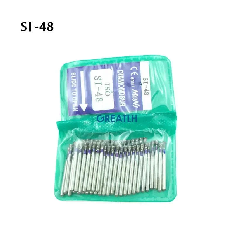 Dental Diamond FG High Speed Burs for Polishing Smoothing Teeth Polishers