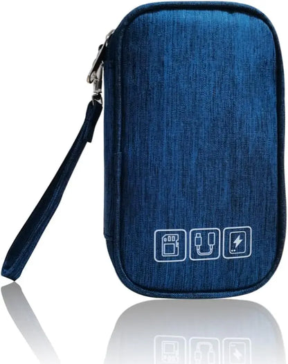 Organizer Bag Cable Organizer Travel Cord Organizer Case Pouch Portable Carrying Case For Charger Hard Drive Earphone USB Card