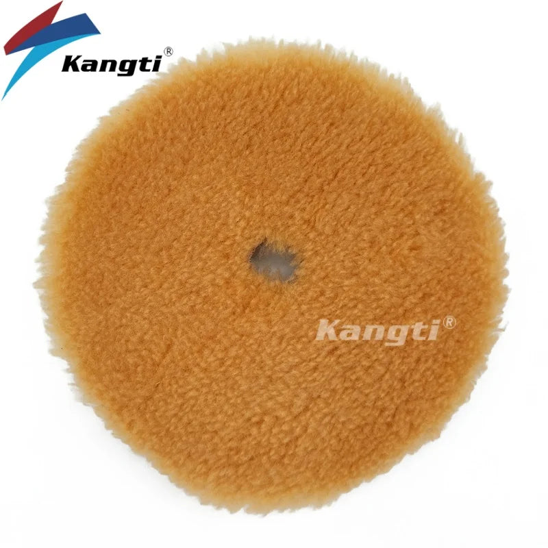 Wool Polishing Pad Woollen Car Buffing Pad 3/5/6Inch Polishing Disc Car Polish Buffing Pads Polisher Buffing Waxing Polish Tools