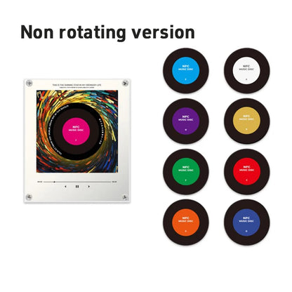 Customized NFC Sensing Song Player With Acrylic Built-in Speaker No Need For Mobile Phone To Customize Refrigerator Stickers