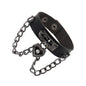 New Punk Dark PU Bracelet For Women Men Hip Hop Rock Chain Multi Layered Bracelet Trend Retro Gothic Jewelry Dancer Accessories