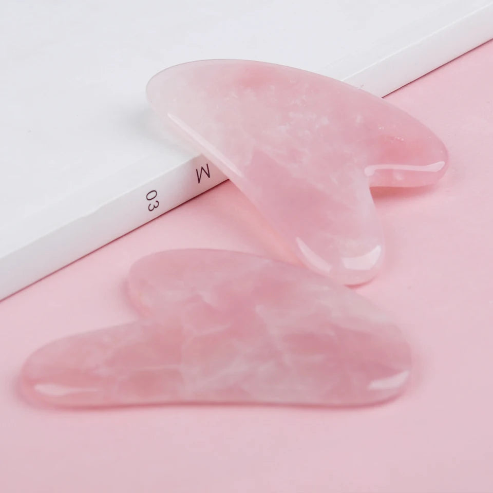 Natural Stone GuaSha Jade Facial Beauty Scraping Massage Tools Firm Skin Care Face Gua Sha SPA Physical Therapy Gue Che Roller