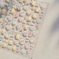 5D Cute Rabbit Love Heart Peach Blossom Flower Yellow Nail Art Stickers Bowknot DIY Self Adhesive Rhinestone Manicure Decals