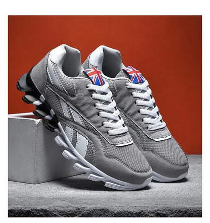 Brand Trend Size 38-48 Men's Wear-resistant Cushioning Thick-soled Fitness Sneakers Outdoor Breathable Running Shoes for Men